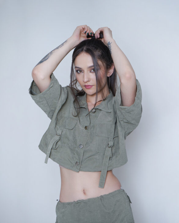 Blusa Cadiz Verde Oliva