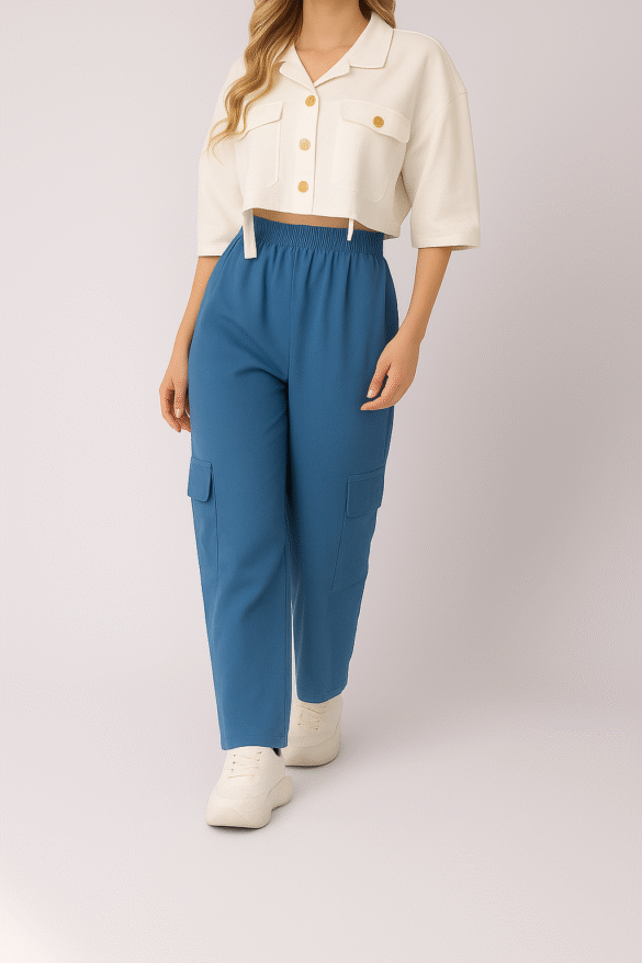 Pantalon Viena Azul
